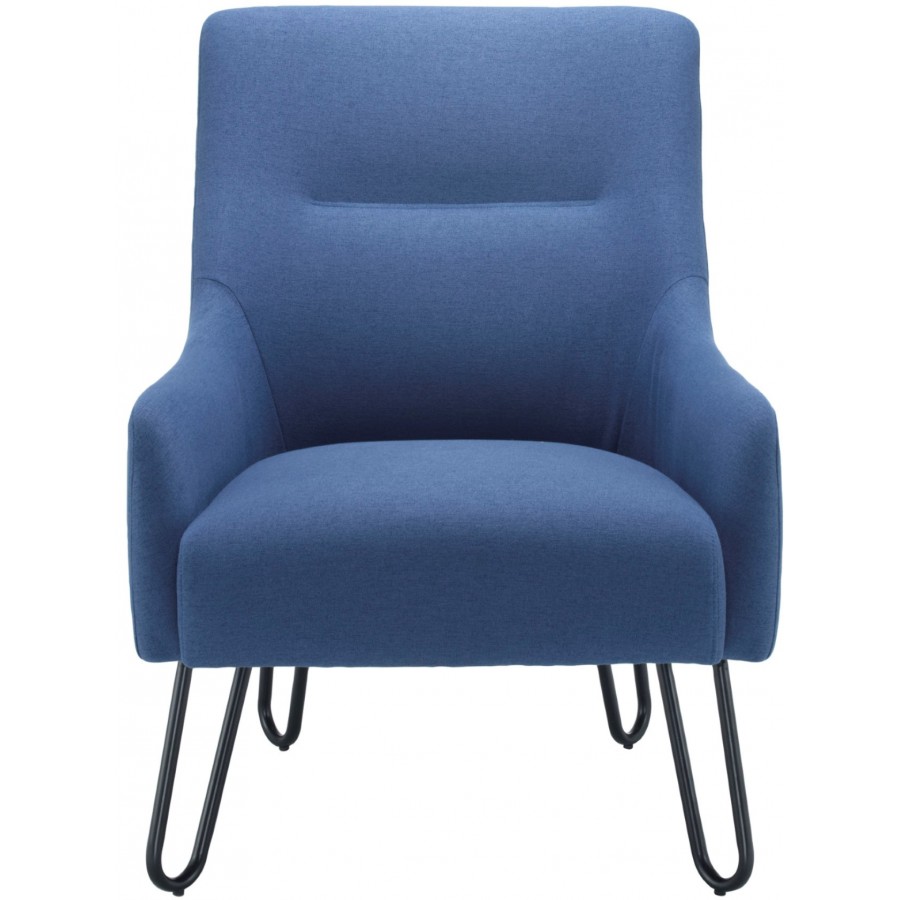 Pearl Fabric Breakout Reception Chair